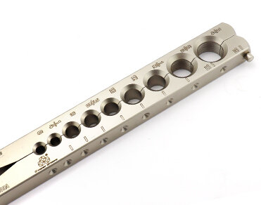Inch & metric plate can meet different demand